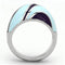 Pandora Rings TK835 Stainless Steel Ring with Epoxy