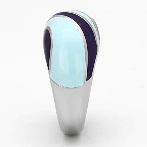 Pandora Rings TK835 Stainless Steel Ring with Epoxy
