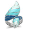 Pandora Rings TK838 Stainless Steel Ring with Epoxy