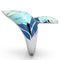 Silver Jewelry Rings Pandora Rings TK838 Stainless Steel Ring with Epoxy Alamode Fashion Jewelry Outlet