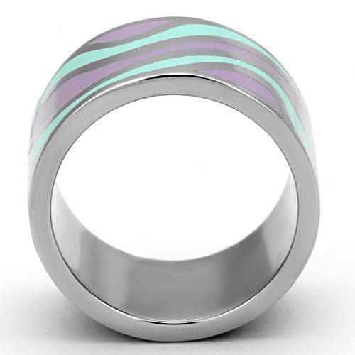 Pandora Rings TK840 Stainless Steel Ring with Epoxy