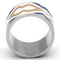 Pandora Rings TK841 Stainless Steel Ring with Epoxy