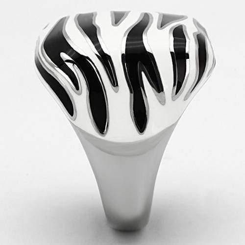 Silver Jewelry Rings Pandora Rings TK848 Stainless Steel Ring with Epoxy Alamode Fashion Jewelry Outlet