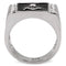 Pandora Rings TK8X030 Stainless Steel Ring with AAA Grade CZ