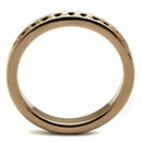 Pandora Rose Gold Rings 3W1139 Rose Gold - Brass Ring & CZ