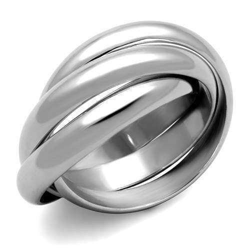 Silver Jewelry Rings Pinky Rings For Women TK1669 Stainless Steel Ring Alamode Fashion Jewelry Outlet