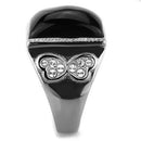 Pinky Rings For Women TK1767 Stainless Steel Ring with Synthetic