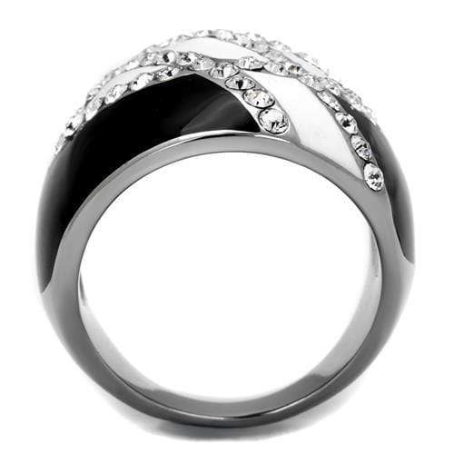 Promise Rings For Her TK2211 Stainless Steel Ring with Top Grade Crystal