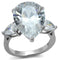 Promise Rings For Her TK2256 Stainless Steel Ring with AAA Grade CZ