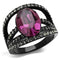 Promise Rings For Her TK2348 - Stainless Steel Ring with Top Grade Crystal