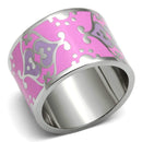 Promise Rings TK685 Stainless Steel Ring with Epoxy