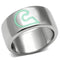 Promise Rings TK689 Stainless Steel Ring with Epoxy