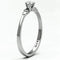 Promise Rings TK697 Stainless Steel Ring with AAA Grade CZ