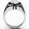 Promise Rings TK701 Stainless Steel Ring with AAA Grade CZ