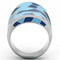 Promise Rings TK799 Stainless Steel Ring with Epoxy