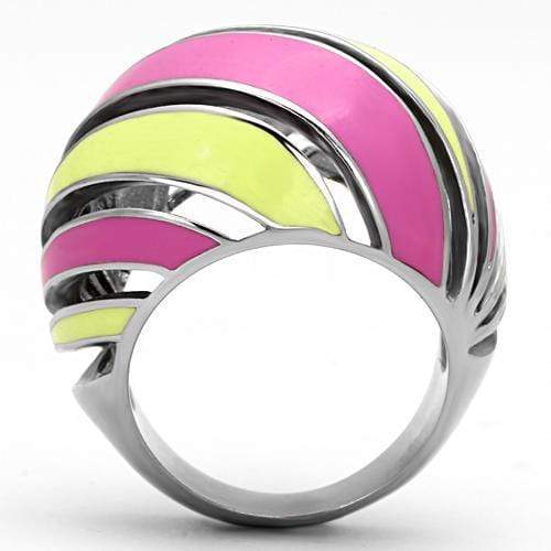 Promise Rings TK803 Stainless Steel Ring with Epoxy