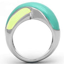Promise Rings TK813 Stainless Steel Ring with Epoxy