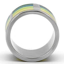 Promise Rings TK819 Stainless Steel Ring with Epoxy