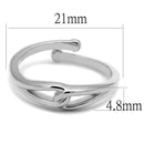 Silver Jewelry Rings Purity Rings LO3992 Rhodium Brass Ring Alamode Fashion Jewelry Outlet