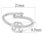 Silver Jewelry Rings Purity Rings LO3995 Rhodium Brass Ring Alamode Fashion Jewelry Outlet