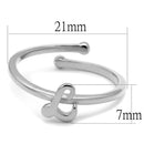 Silver Jewelry Rings Purity Rings LO3997 Rhodium Brass Ring Alamode Fashion Jewelry Outlet