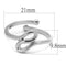 Silver Jewelry Rings Purity Rings LO3999 Rhodium Brass Ring Alamode Fashion Jewelry Outlet