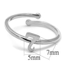 Silver Jewelry Rings Purity Rings LO4003 Rhodium Brass Ring Alamode Fashion Jewelry Outlet