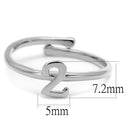 Silver Jewelry Rings Purity Rings LO4009 Rhodium Brass Ring Alamode Fashion Jewelry Outlet
