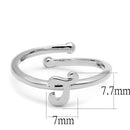Silver Jewelry Rings Purity Rings LO4011 Rhodium Brass Ring Alamode Fashion Jewelry Outlet
