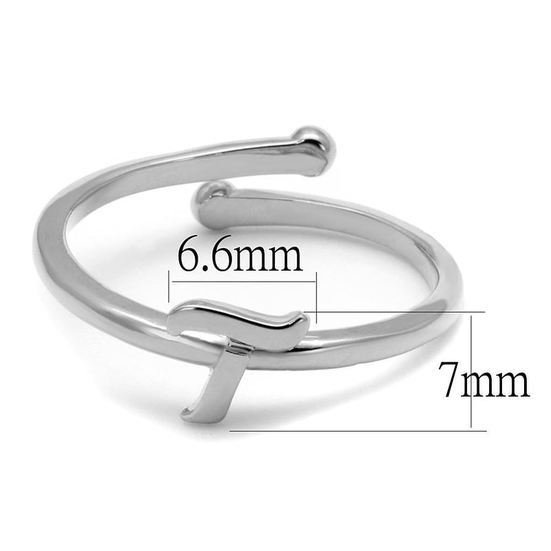 Silver Jewelry Rings Purity Rings LO4017 Rhodium Brass Ring Alamode Fashion Jewelry Outlet