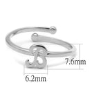 Silver Jewelry Rings Purity Rings LO4025 Rhodium Brass Ring Alamode Fashion Jewelry Outlet