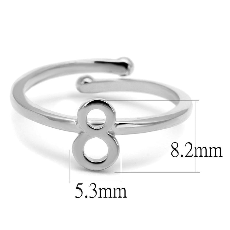 Silver Jewelry Rings Purity Rings LO4029 Rhodium Brass Ring Alamode Fashion Jewelry Outlet