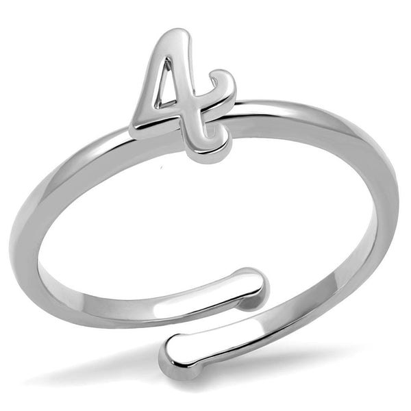 Silver Jewelry Rings Purity Rings LO4031 Rhodium Brass Ring Alamode Fashion Jewelry Outlet