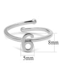 Silver Jewelry Rings Purity Rings LO4033 Rhodium Brass Ring Alamode Fashion Jewelry Outlet