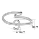 Silver Jewelry Rings Purity Rings LO4037 Rhodium Brass Ring Alamode Fashion Jewelry Outlet