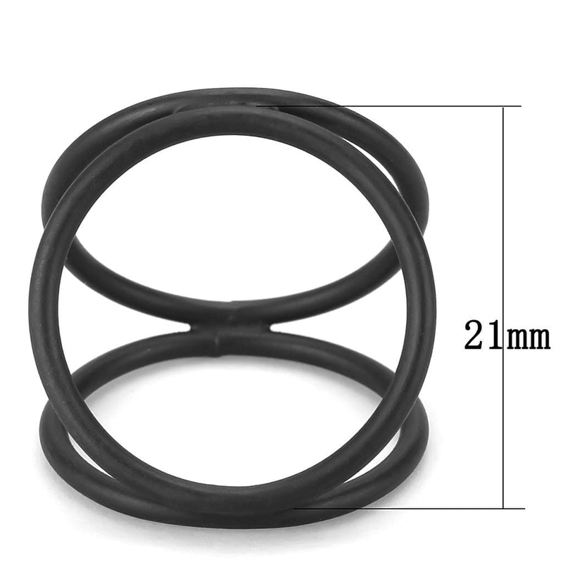 Silver Jewelry Rings Purity Rings LO4248 Ruthenium Brass Ring Alamode Fashion Jewelry Outlet