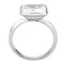 Right Hand Ring 3W1488 Rhodium Brass Ring with AAA Grade CZ