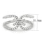 Right Hand Ring 3W1583 Rhodium Brass Ring with AAA Grade CZ