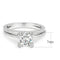 Right Hand Ring 3W1589 Rhodium Brass Ring with AAA Grade CZ
