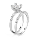 Right Hand Ring 3W1589 Rhodium Brass Ring with AAA Grade CZ