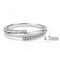 Silver Jewelry Rings Rings For Girls DA234 Stainless Steel Ring with AAA Grade CZ Alamode Fashion Jewelry Outlet