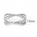 Silver Jewelry Rings Rings For Girls DA239 Stainless Steel Ring with AAA Grade CZ Alamode Fashion Jewelry Outlet