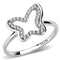 Silver Jewelry Rings Rings For Girls DA241 Stainless Steel Ring with AAA Grade CZ Alamode Fashion Jewelry Outlet