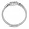 Silver Jewelry Rings Rings For Girls DA245 Stainless Steel Ring with AAA Grade CZ Alamode Fashion Jewelry Outlet