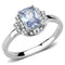 Silver Jewelry Rings Rings For Girls DA246 Stainless Steel Ring with AAA Grade CZ Alamode Fashion Jewelry Outlet