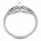 Silver Jewelry Rings Rings For Girls DA248 Stainless Steel Ring with AAA Grade CZ Alamode Fashion Jewelry Outlet