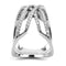 Silver Jewelry Rings Rings For Girls DA255 Stainless Steel Ring with AAA Grade CZ Alamode Fashion Jewelry Outlet