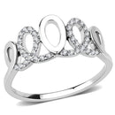 Silver Jewelry Rings Rings For Girls DA258 Stainless Steel Ring with AAA Grade CZ Alamode Fashion Jewelry Outlet