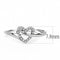 Silver Jewelry Rings Rings For Girls DA259 Stainless Steel Ring with AAA Grade CZ Alamode Fashion Jewelry Outlet