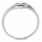 Silver Jewelry Rings Rings For Girls DA259 Stainless Steel Ring with AAA Grade CZ Alamode Fashion Jewelry Outlet